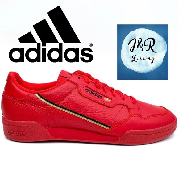 adidas Other - adidas Continental 80 Men’s Scarlet/Gold Scarlet